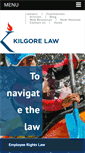 Mobile Screenshot of kilgorelaw.com