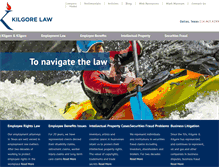Tablet Screenshot of kilgorelaw.com